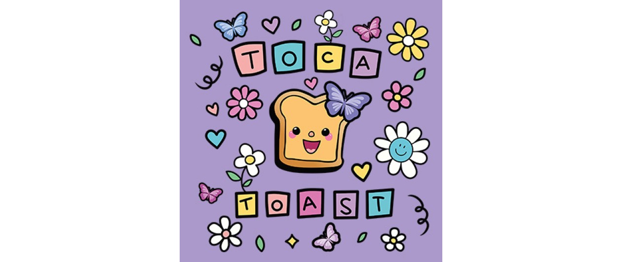 TocaToast Butterfly