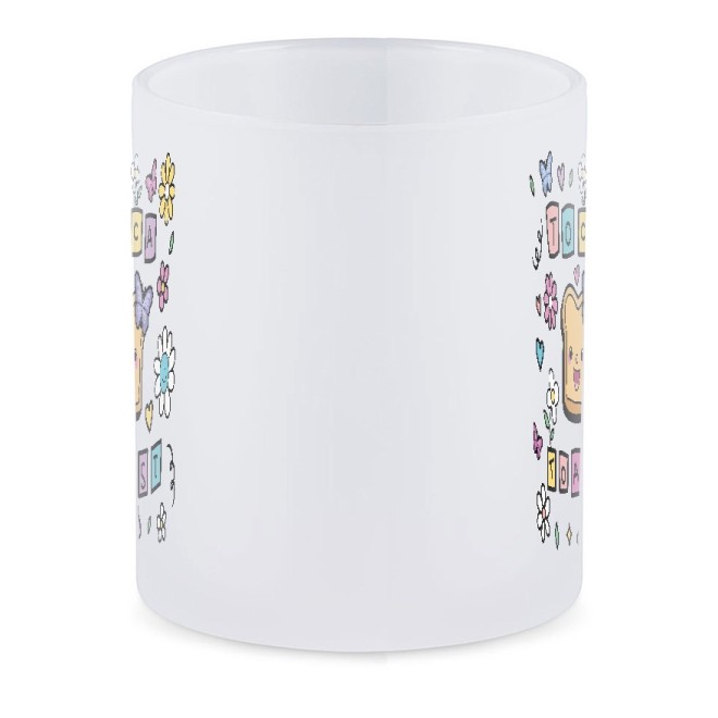 TocaToast Butterfly Tasse Glas SATIN