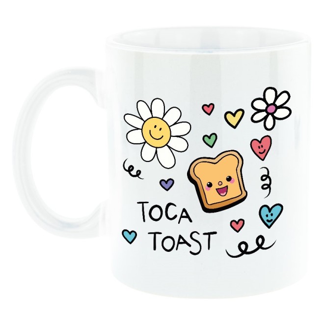 TocaToast Good Vibes Tasse