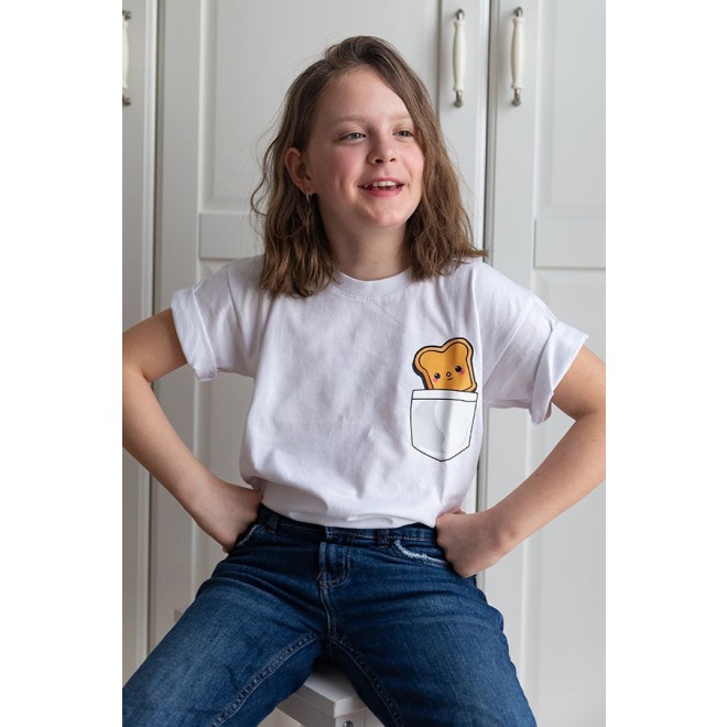 TocaToast in a pocket T-Shirt kids