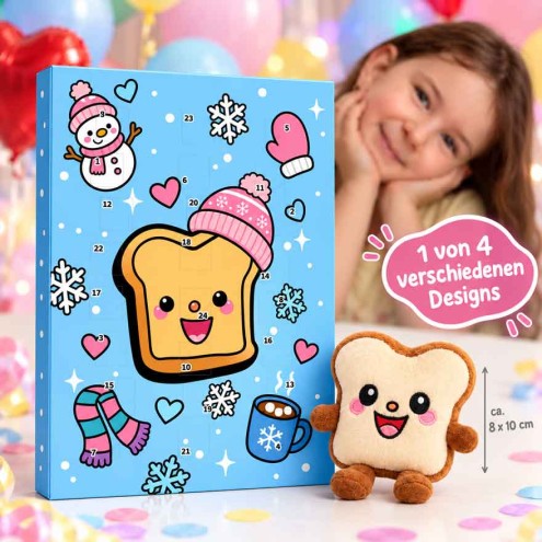 TOCA TOAST Adventskalender-Set 2026 mit Toastie-Blindbox