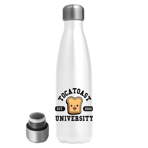 TocaToast University Edelstahl Trinkflasche 500ml