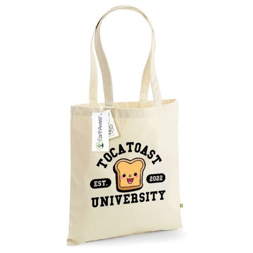 TocaToast University Baumwolltasche